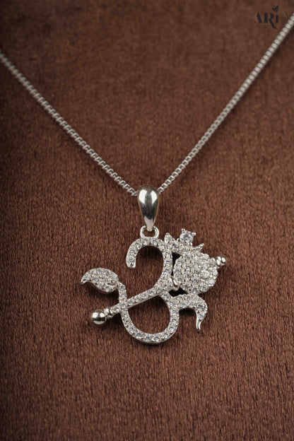 Om Style Ganesh Pendant