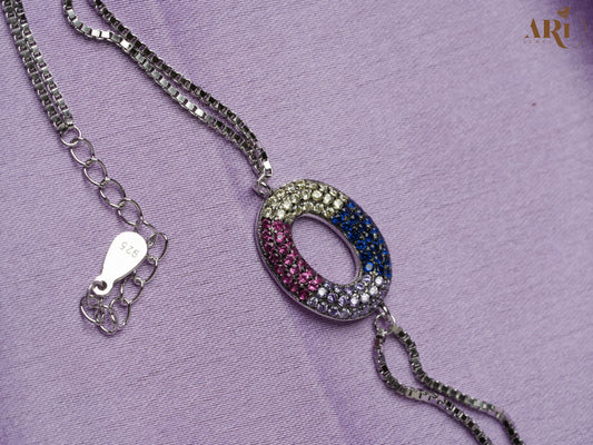 Multicolour Oval Style Bracelet (DI23.2)