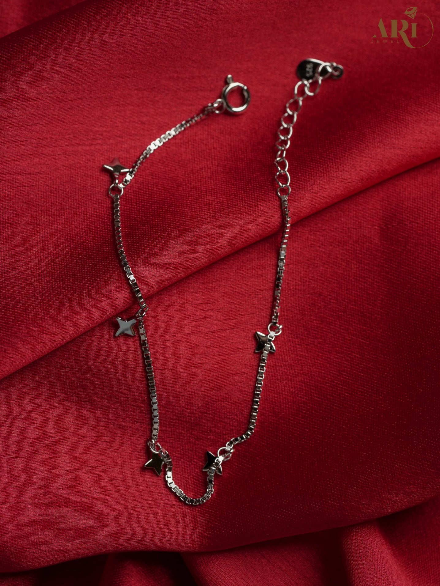 Star Silver Bracelet (DI17.5)