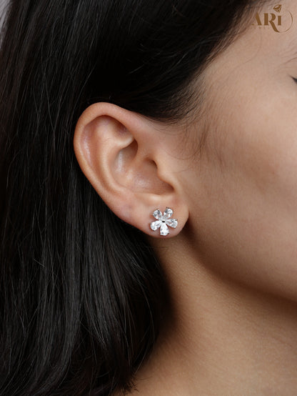 Stone Flower Drop Tops (Di18)