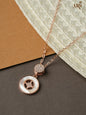 Pearl Star Rosegold Chain Pendant(DI24.8)