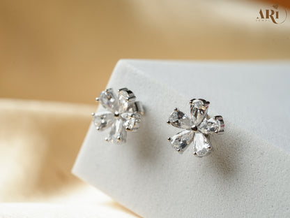 Stone Flower Drop Tops (Di18)